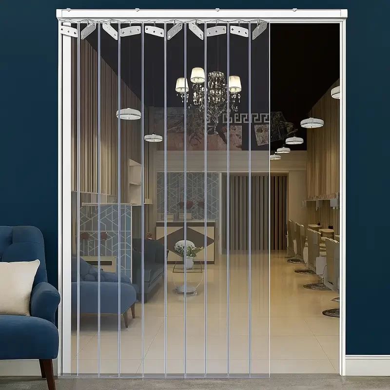 PVC Magnetic Strip Mesh Screen Image 2